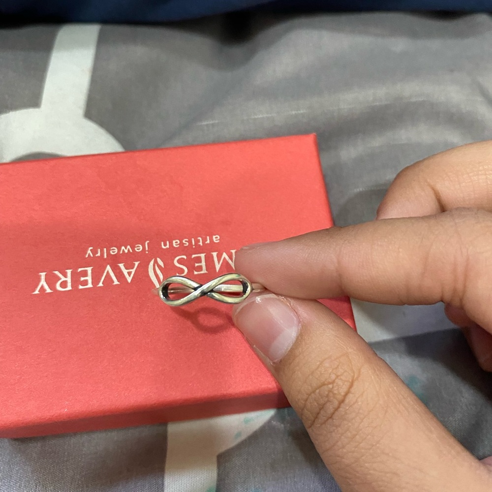 Infinity ring from James Avery